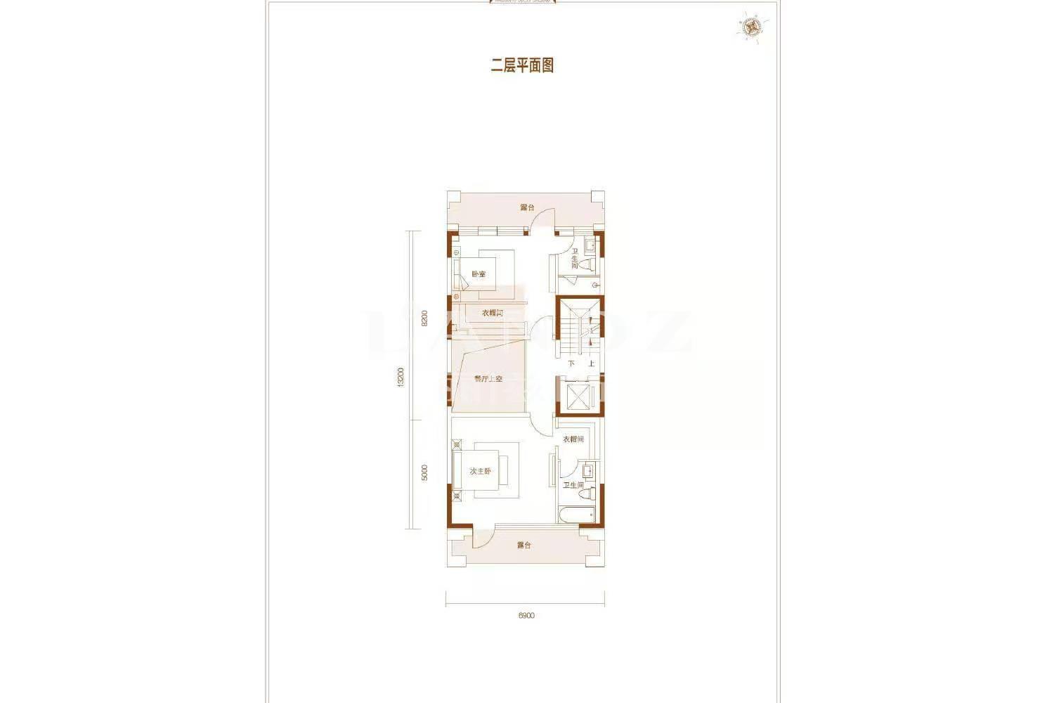 朝阳区二手豪宅 东坝二手豪宅 保利首开天誉          户型图 1/30