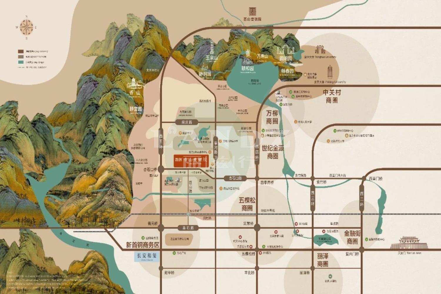 北京香山壹号院楼盘介绍,香山壹号院小区二手房、租房信息-丽兹行官网
