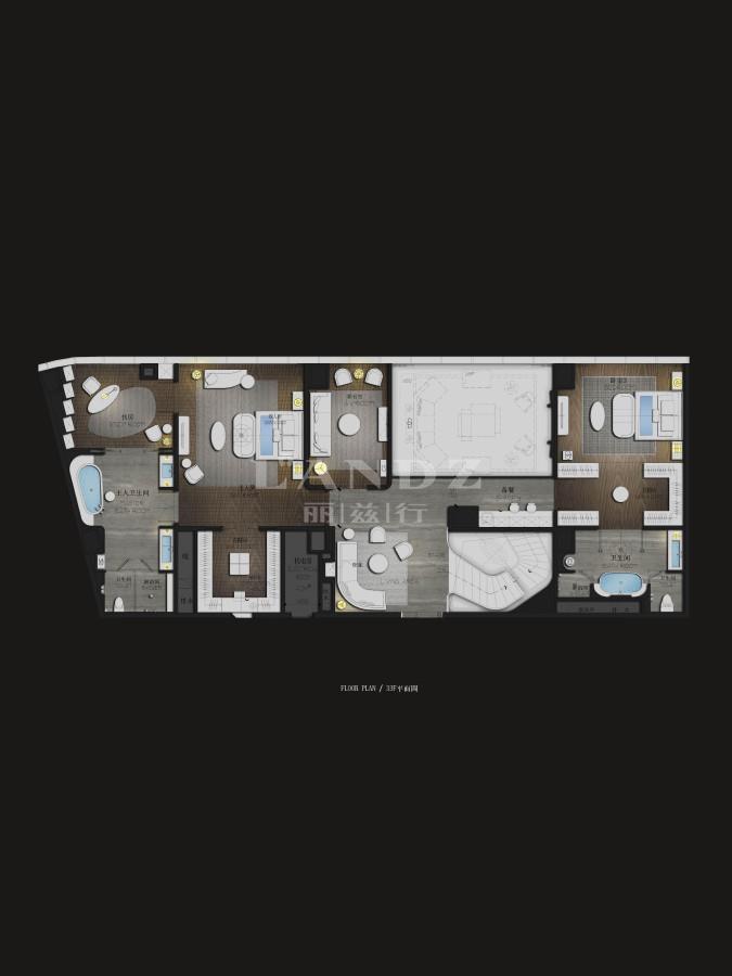 北京朝阳区工体三里屯一号高档住宅4室2厅|北京豪宅分布【楼盘 户型 价格】-丽兹行官网