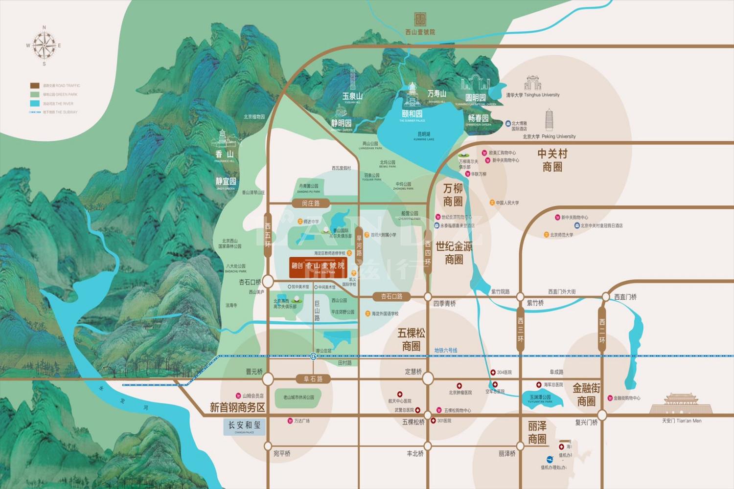北京香山壹号院楼盘介绍,香山壹号院小区二手房、租房信息-丽兹行官网