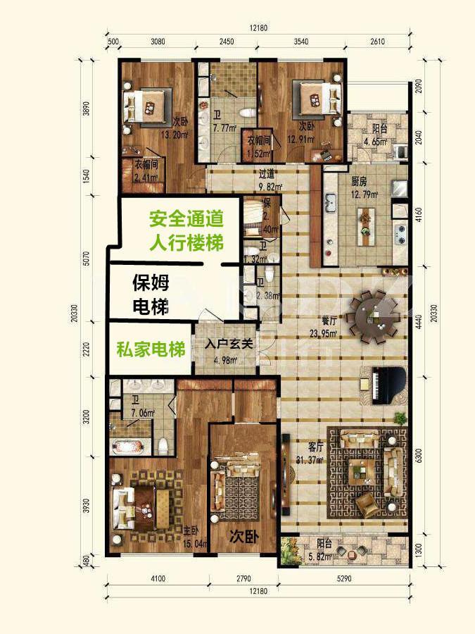 上海黄浦区新天地翠湖天地隽荟高档住宅4室2厅|上海豪宅分布【楼盘 户型 价格】-丽兹行官网